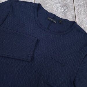 Rogue State Shirt Mens Medium Blue Basic Performance Long Sleeve Stretch Top